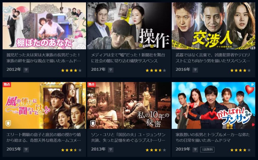 ユ・ジュンサン　ドラマ